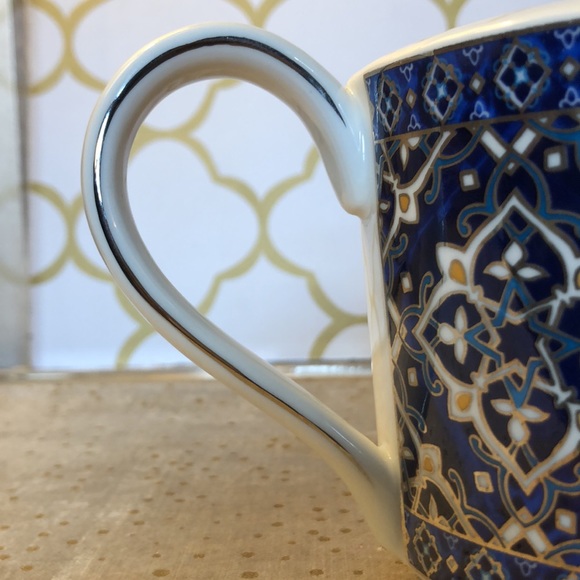 Grace’s Teaware tea pot. Blue and silver design. Gently used. Great condition. - Picture 8 of 10